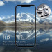 Защитное стекло Metal Shine на камеру (в упак.) для Apple iPhone 15 Pro (6.1") / 15 Pro Max (6.7") (Серебряный / Silver) в магазине vchehle.ua
