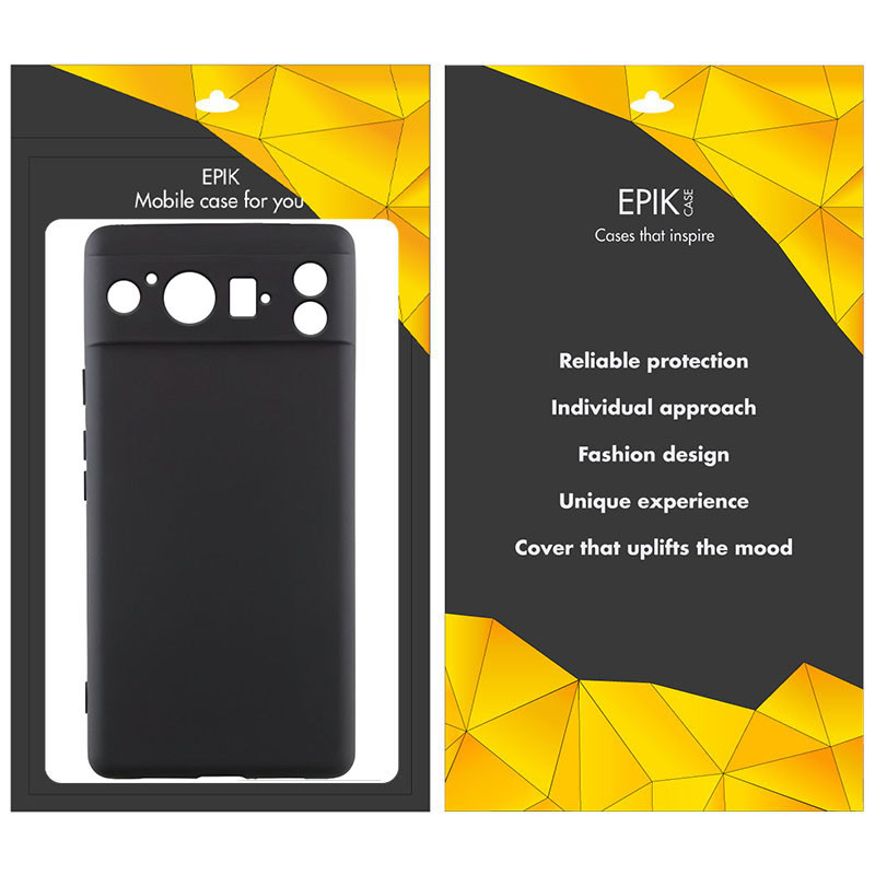 Фото Чохол TPU Epik Black Full Camera на Google Pixel 8 Pro (Чорний) на vchehle.ua