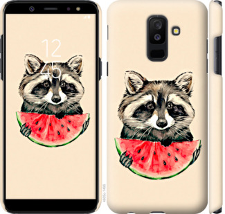 

Чохол Єнотик з кавуном на Samsung Galaxy A6 Plus 2018 799570
