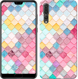 

Чохол Барвиста черепиця на Huawei P20 Pro 640128