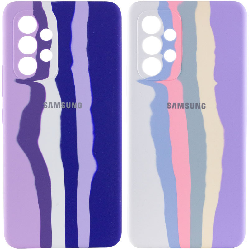 Чехол Silicone Cover Full Rainbow для Samsung Galaxy A52 4G / A52 5G / A52s