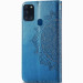 Шкіряний чохол (книжка) Art Case з візитницею на Samsung Galaxy A21s (Синій) в магазині vchehle.ua