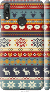 

Чохол Різдвяний орнамент для Huawei Y7 (2019) 955982