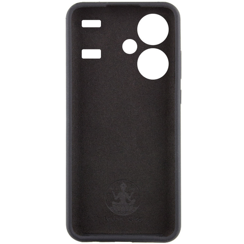 Фото Чехол Silicone Cover Lakshmi Full Camera (AA) with logo для Xiaomi Redmi Note 13 Pro+ (Черный / Black) на vchehle.ua