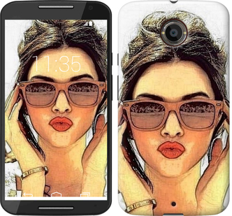 

Чохол Дiвчина_арт на Motorola Moto X2 160234