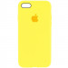 Чехол Silicone Case Full Protective (AA) для Apple iPhone 6/6s (4.7") (Желтый / Yellow)