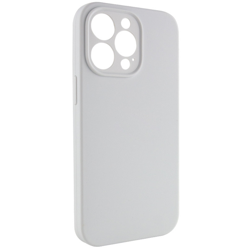 Фото Чехол Silicone Case Full Camera Protective (AA) NO LOGO для Apple iPhone 14 Pro Max (6.7") (Белый / White) на vchehle.ua
