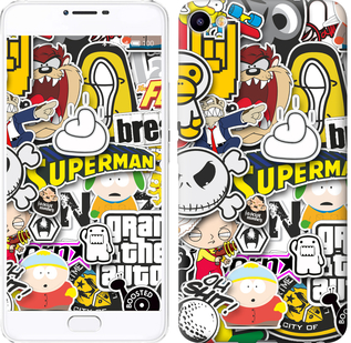 

Чехол Popular logos для Meizu U20 628022