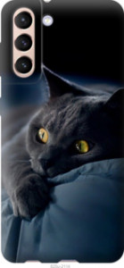 Чехол Дымчатый кот для Samsung Galaxy S21