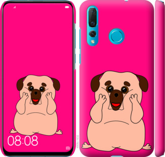 

Чохол Веселий мопс на Huawei Nova 4 928560