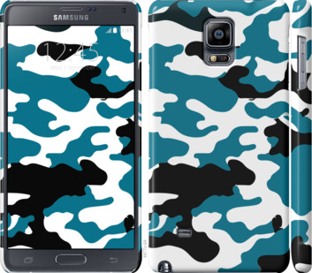 

Чехол Камуфляж прозрачный фон для Samsung Galaxy Note 4 N910H 912862