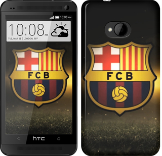 Чехол на HTC One M7 ФК Барселона