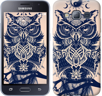 

Чохол Узорчата сова на Samsung Galaxy J1 (2016) Duos J120H 627294