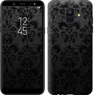

Чехол узор черный для Samsung Galaxy A6 2018 647811
