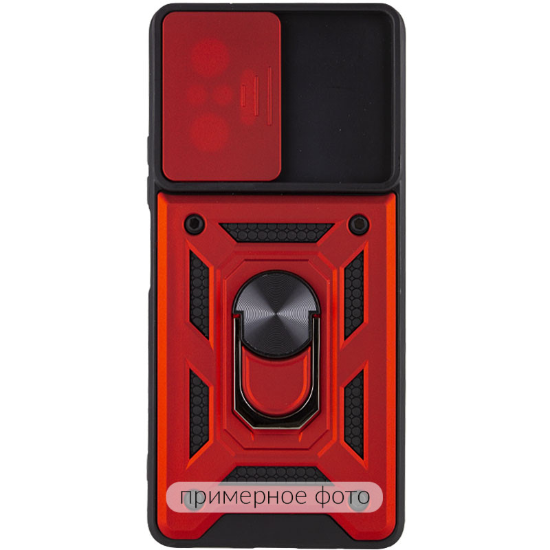 Фото Ударопрочный чехол Camshield Serge Ring для Xiaomi Redmi A5 (Europe version) (Красный) в магазине vchehle.ua