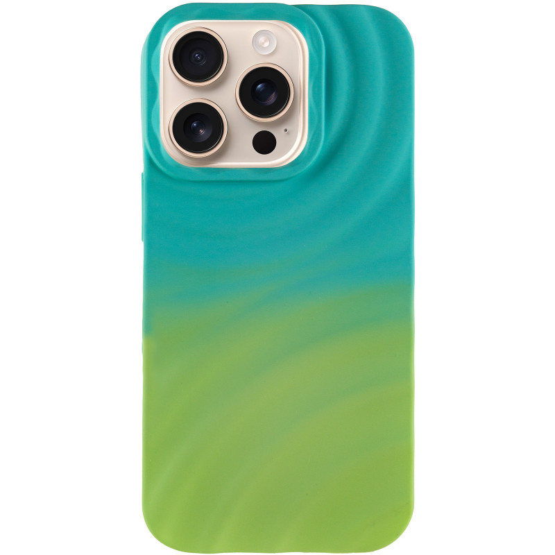 Фото Чохол TPU ColorWave на Apple iPhone 15 Pro Max (6.7") (Marine Green / Mint) на vchehle.ua