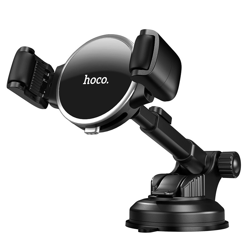 

Автодержатель Hoco S12 Lite (Черно - стальной) 906246