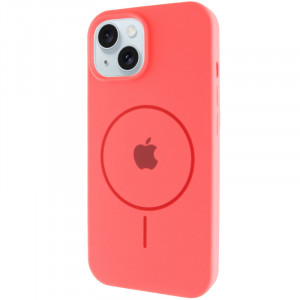 Чохол Silicone Case Full Protective (AA) with Magnetic Safe на Apple iPhone 13 (6.1")