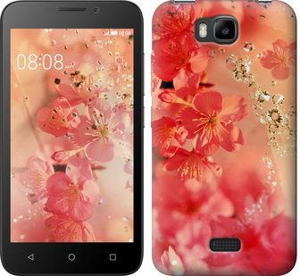 

Чехол Розовые цветы для Huawei Y5C 324817
