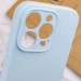 Чехол Silicone Case Full Camera Protective (AA) NO LOGO для Apple iPhone 16 Pro (6.3") (Голубой / Sweet Blue) в магазине vchehle.ua