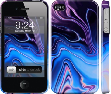 

Чехол Узор воды для iPhone 4 752276