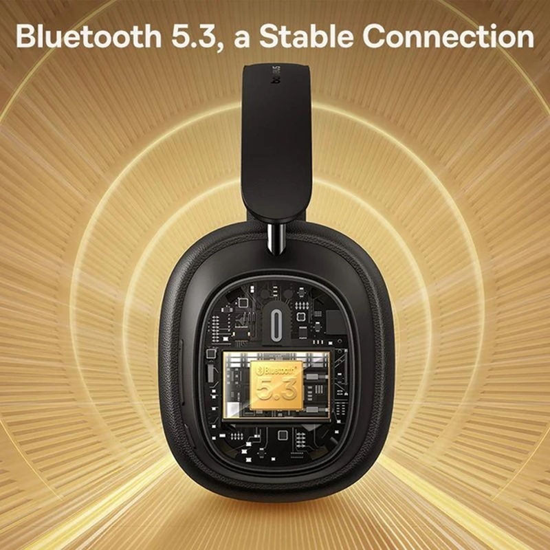 Фото Накладные беспроводные наушники Baseus Bowie H1 Pro Noise-Cancellation (A00050601) (Cluster Black) в магазине vchehle.ua