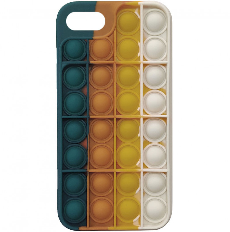 

Cиликоновый 3D чехол-антистресс Pop it для iPhone 8 plus (5.5") (4) 1160260