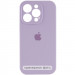 Чехол Silicone Case Full Camera Protective (AA) для Apple iPhone 16 Plus (6.7") (Сиреневый / Lilac)