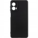 Чехол Silicone Cover Lakshmi Full Camera (AA) для Motorola Moto G24 (Черный / Black)