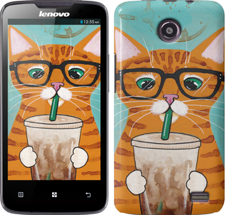 

Чохол Зеленоокий кіт в окулярах на Lenovo A820 625222