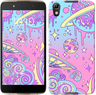 

Чохол Рожева галактика на Alcatel idol 4 657976