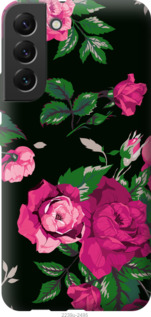

Чохол Троянди на чорному тлі на Samsung Galaxy S22 Plus 1383126