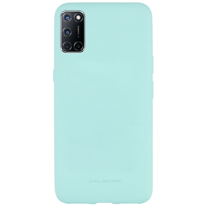 

TPU чохол Molan Cano Smooth для Oppo A92 (Бірюзовий) 925733