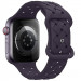 Фото Ремінець Hoco WA16 Flexible series Apple watch (42/44/45/49mm) (Crimson Cherry) на vchehle.ua