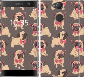 

Чохол мопсики 2 на Sony Xperia XA2 H4113 731491