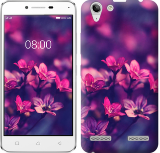 

Чехол Пурпурные цветы для Lenovo K5 Plus 176586