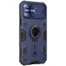 Фото TPU+PC чохол Nillkin CamShield Armor (шторка на камеру) на Apple iPhone 12 Pro Max (6.7") (Синій) в маназині vchehle.ua