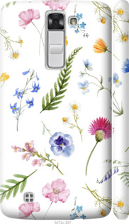 

Чехол Цветочный фон v2 для LG K8 K350E 1440091