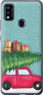 

Чохол Машина з подарунками на ZTE Blade A51 1671803