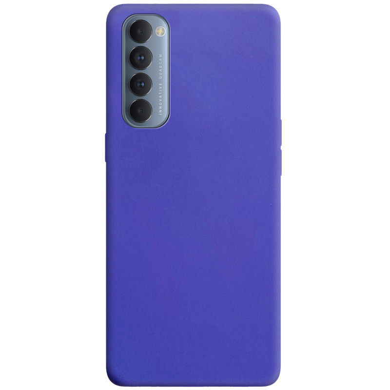 

Силіконовий чохол Candy на Oppo Reno 4 Pro (Бузковий) 1062492