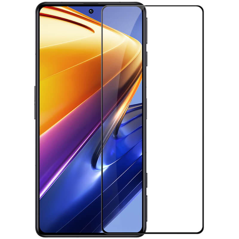 Фото Захисне скло Nillkin (CP+PRO) на Xiaomi Poco F4 GT (Чорний) на vchehle.ua