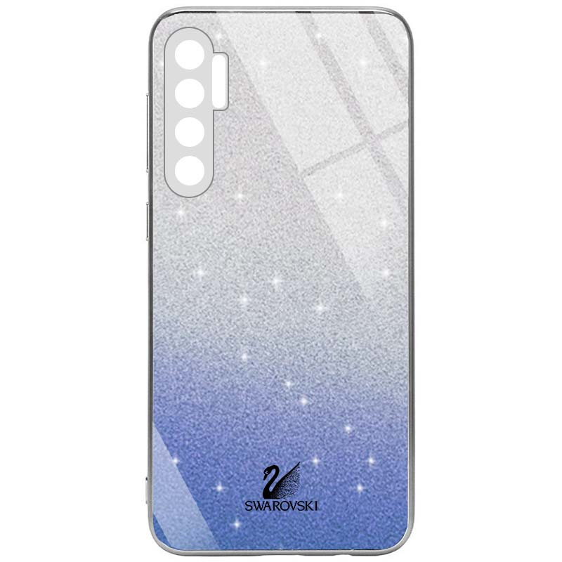 

TPU+Glass чохол Swarovski Full Camera на Xiaomi Mi Note 10 Lite (Синій) 1082601