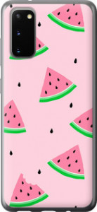 Чехол Розовый арбуз для Samsung Galaxy S20