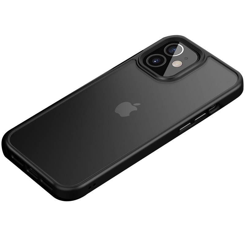 

TPU+PC чехол LikGus Maxshield New для Apple iPhone 12 mini (5.4") (Черный) 1068897