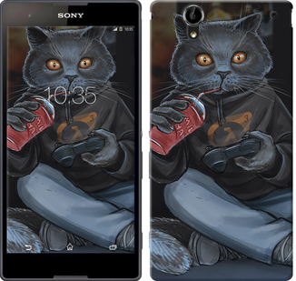 

Чохол gamer cat на Sony Xperia T2 Ultra Dual D5322 635468