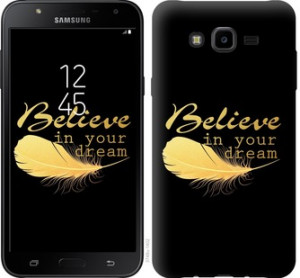 Чехол Верь в свою мечту для Samsung Galaxy J7 Neo J701F