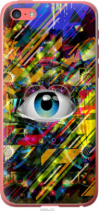 Чехол Абстрактный глаз для iPhone 5c