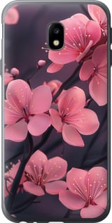 Чохол Пурпурна сакура на Samsung Galaxy J3 (2017)