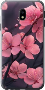 Чехол Пурпурная сакура для Samsung Galaxy J3 (2017)