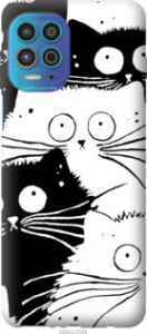 Чехол Коты v2 для Motorola G100
